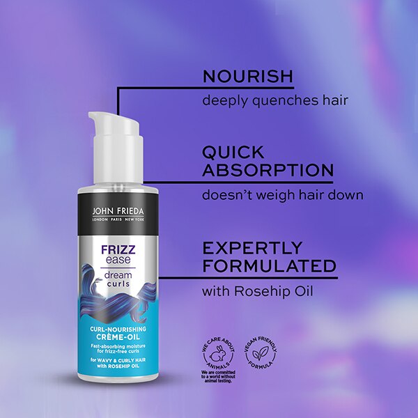 John Frieda Frizz Ease Dream Curls Nourish Creme Oil 100ml GOODS Superdrug   