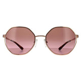 نظارات Michael Kors بلون ذهبي وردي متدرج MK1072 - منتج بريطاني
