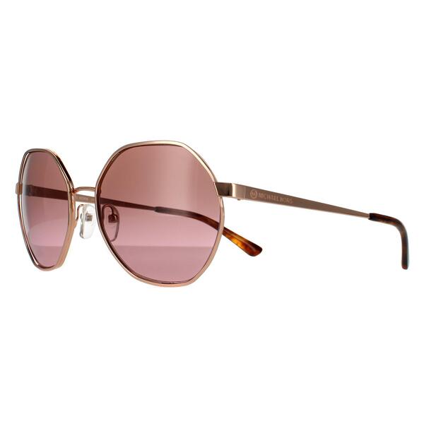نظارات Michael Kors بلون ذهبي وردي متدرج MK1072 - منتج بريطاني