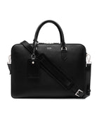 TOM FORD Elliot leather briefcase UK version