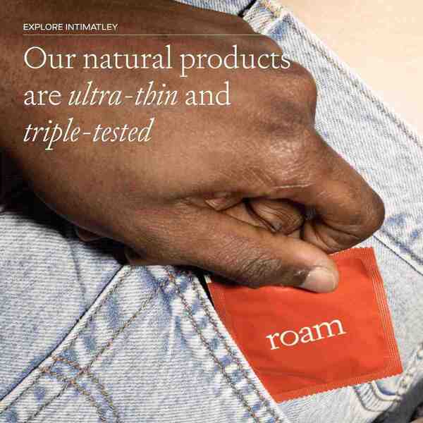 Roam skin tone ultra-thin condoms 24 pack, UK version