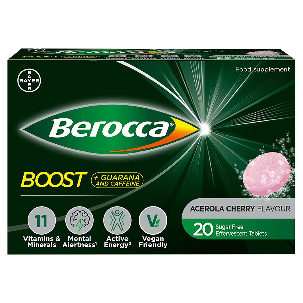 Berocca Boost Energy Vitamin - 20 Tablets GOODS Boots   