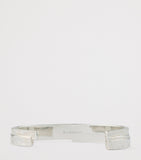Givenchy silver-tone brass tape cuff bracelet with Paris 1952 - British product