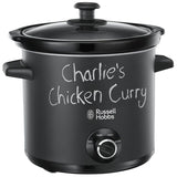 Russell Hobbs Chalkboard Slow Cooker General Household ASDA   