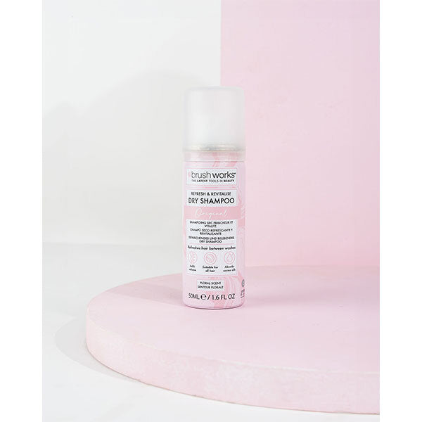 Brushworks Refresh & Revitalise Floral Dry Shampoo - 50ml GOODS Superdrug   