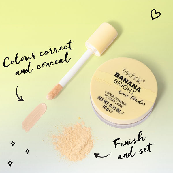 Technic Banana Bright Lowlighter 8ml concealer, UK version