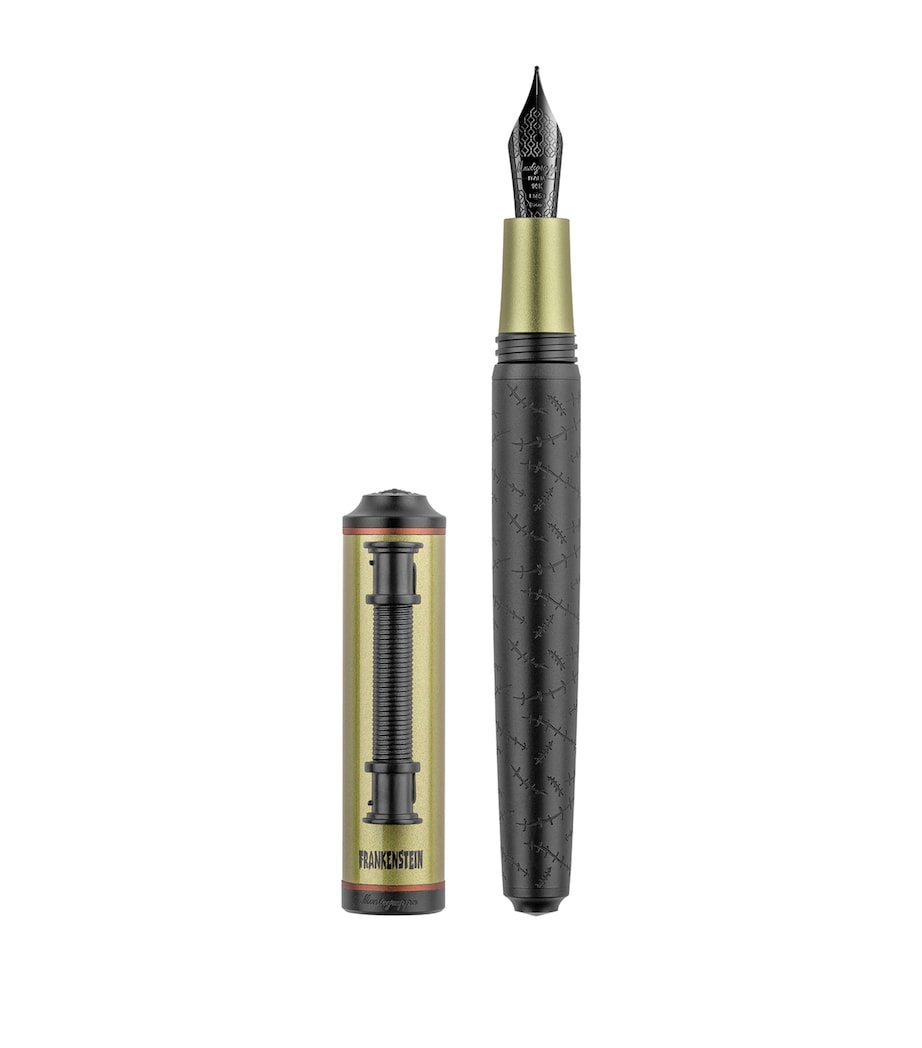 Montegrappa Frankenstein fountain pen metal barrel and clip (British brand)