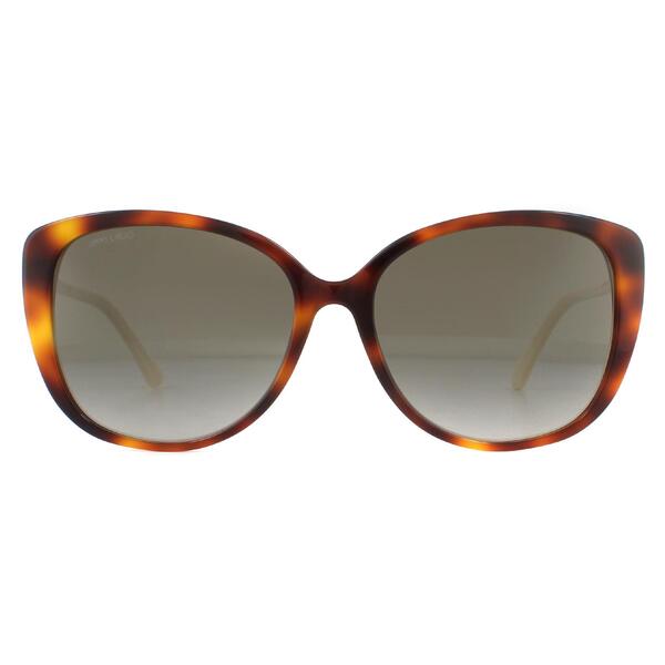 Jimmy Choo cat eye sunglasses brown gradient (British brand)