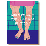 Paper Plane anniversary Valentine's card, imported from the UK