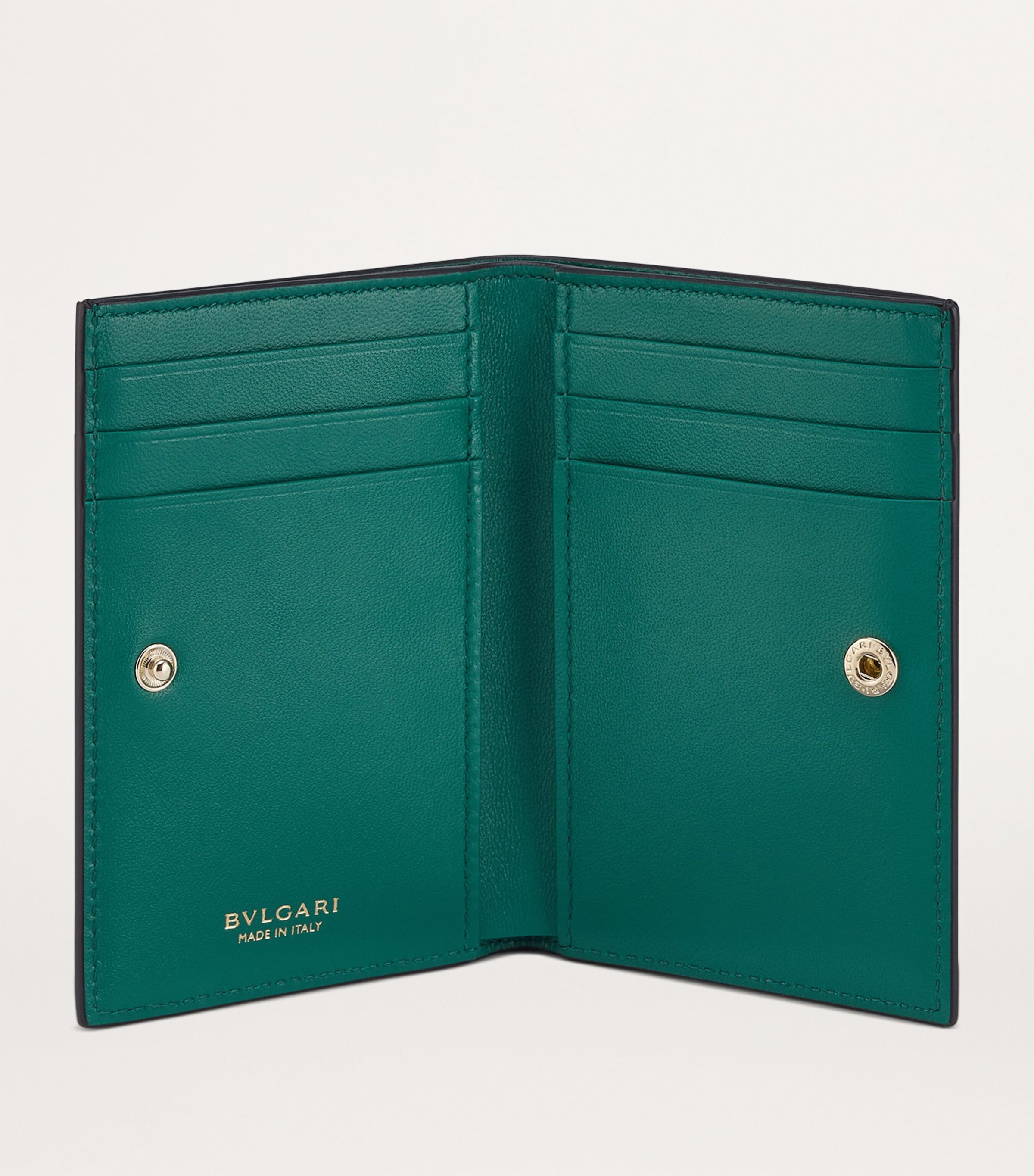 Bvlgari Serpenti Forever folded leather card holder - British product