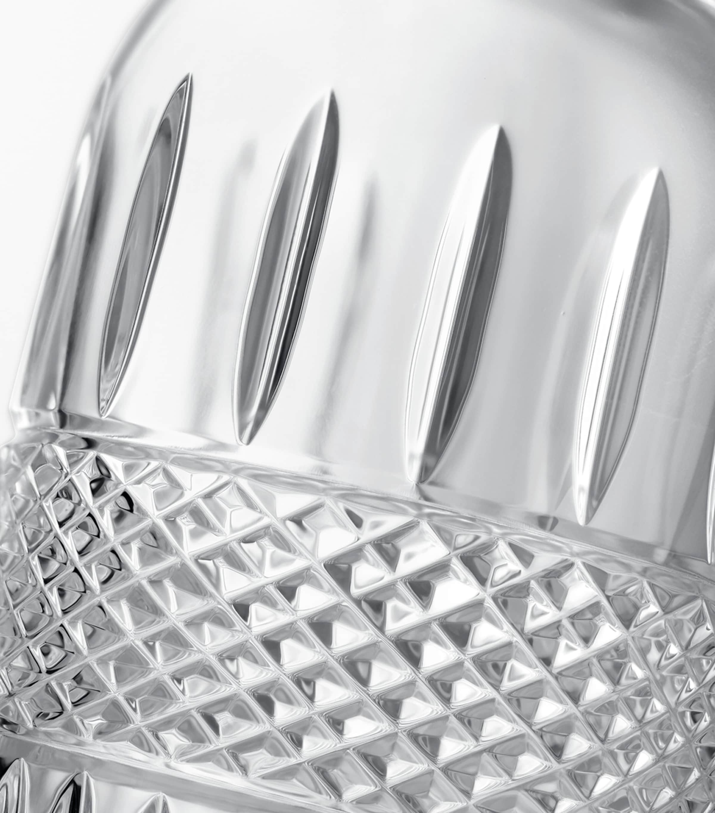 Waterford Crystal Mastercraft Irish Lace decanter set with tumblers (British brand)