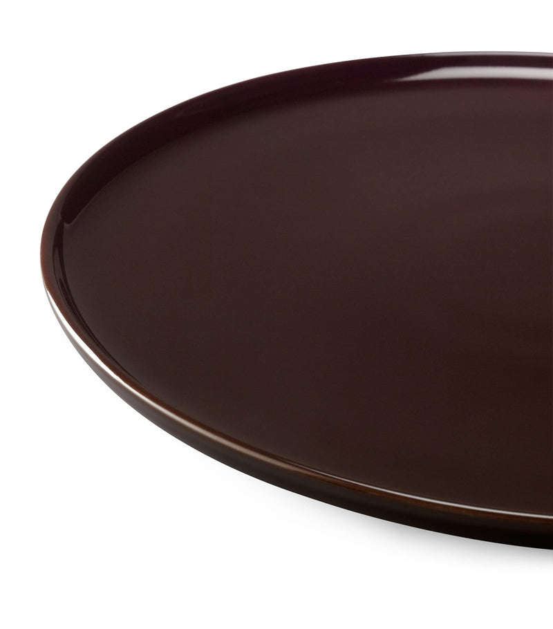 LSA International porcelain Collective dinner plates set of 2, 26cm, UK version