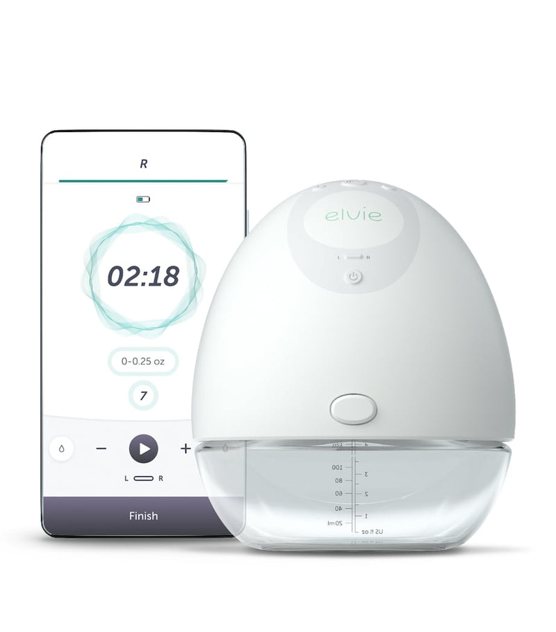 Elvie single electric breast pump rechargeable, UK version