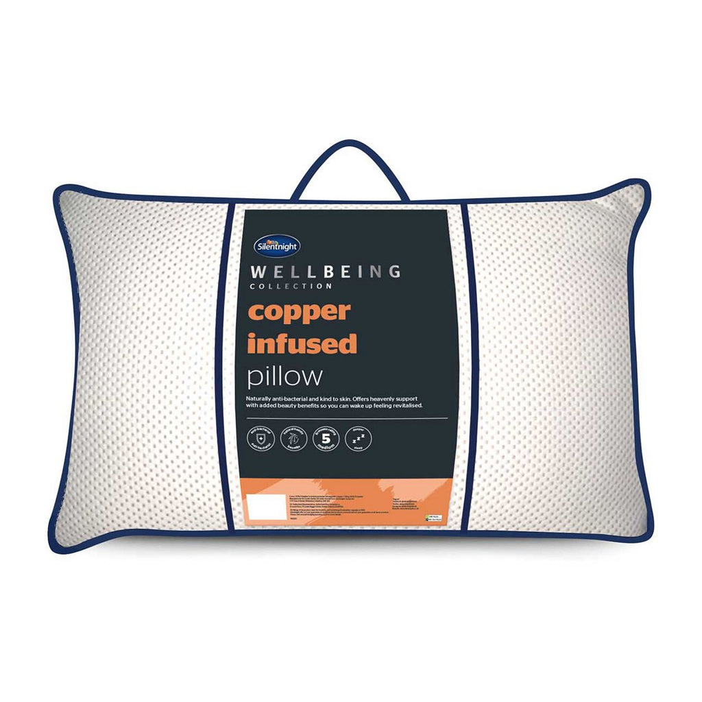 Silentnight Wellbeing Collection Copper Pillow