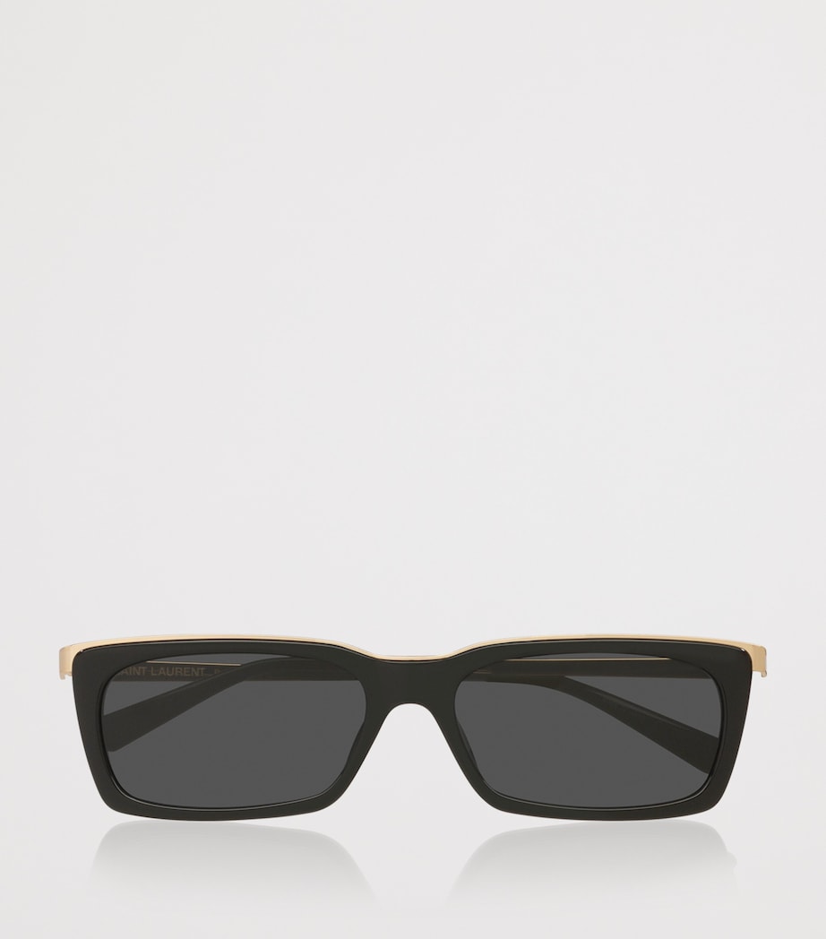 Saint Laurent acetate rectangle sunglasses (British brand)