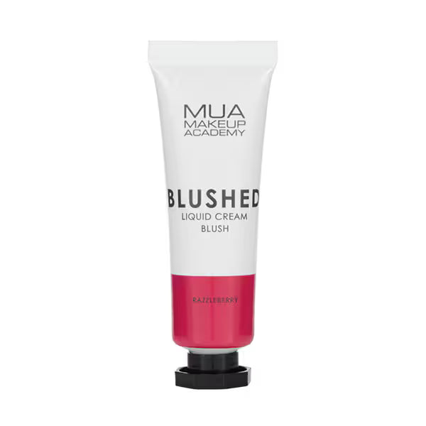 MUA Liquid Cream Blush Razzelberry, imported from the UK
