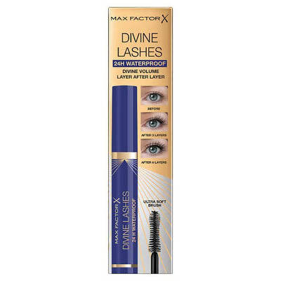 Superdrug Max Factor Divine Lashes Mascara 003 Black Waterproof- Buy online at McGrocer