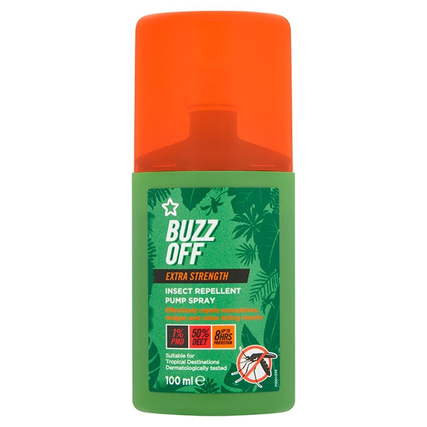 Superdrug Buzz Off Extra Strength Insect Repellent 100ml