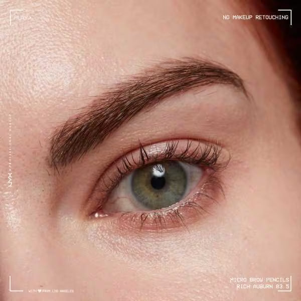 NYX Micro Brow Pencil Rich Auburn imported from the UK