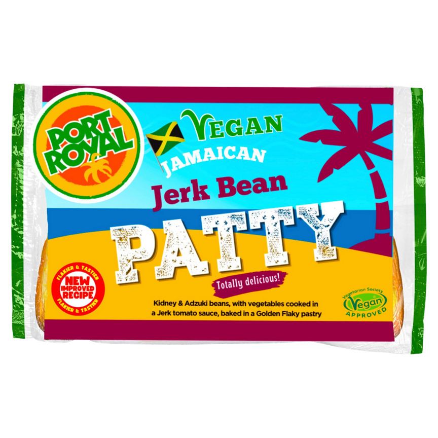 Port Royal Jamaican Jerk Bean Patty 140g