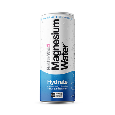 BetterYou Magnesium Water Hydrate Citrus & Botanicals 250ml Can