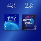 Durex Originals Extra Safe Condoms Regular Fit 3s GOODS Superdrug   