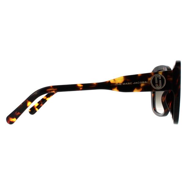 Marc Jacobs women sunglasses brown gradient butterfly frame, UK version
