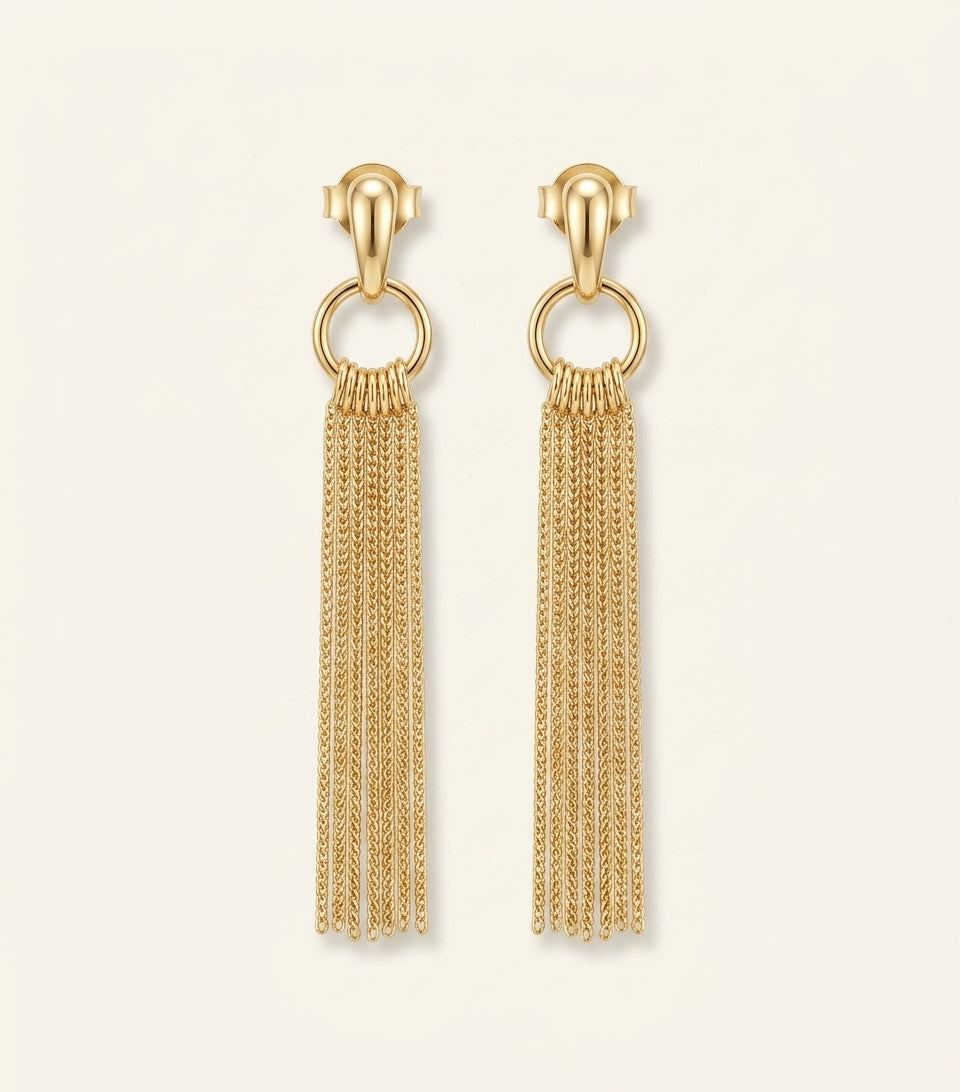 Cartier Panthère earrings yellow gold diamonds tsavorite, imported from the UK