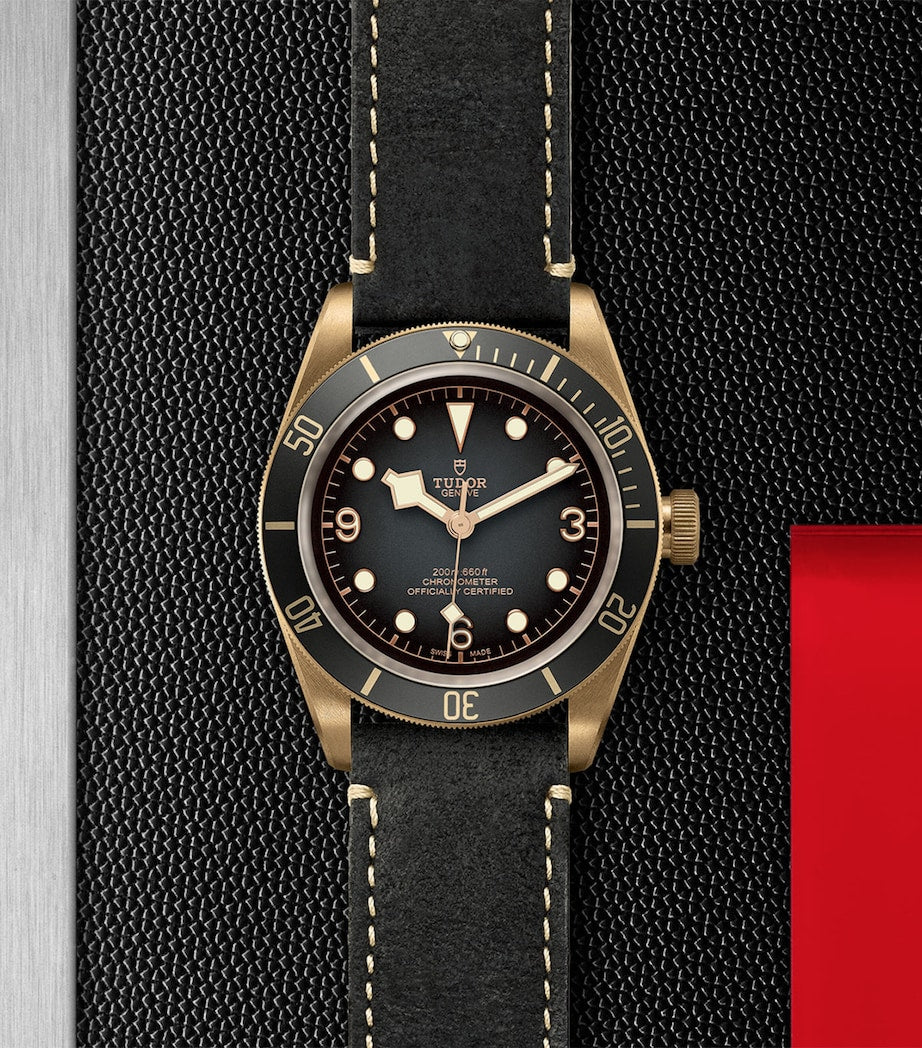 TUDOR Black Bay Bronze 43mm automatic watch, UK version