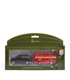 Harrods London bus and taxi set, imported from the UK