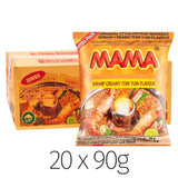 Mama instant noodles shrimp creamy tom yum flavour jumbo pack 20 pcs (British brand)