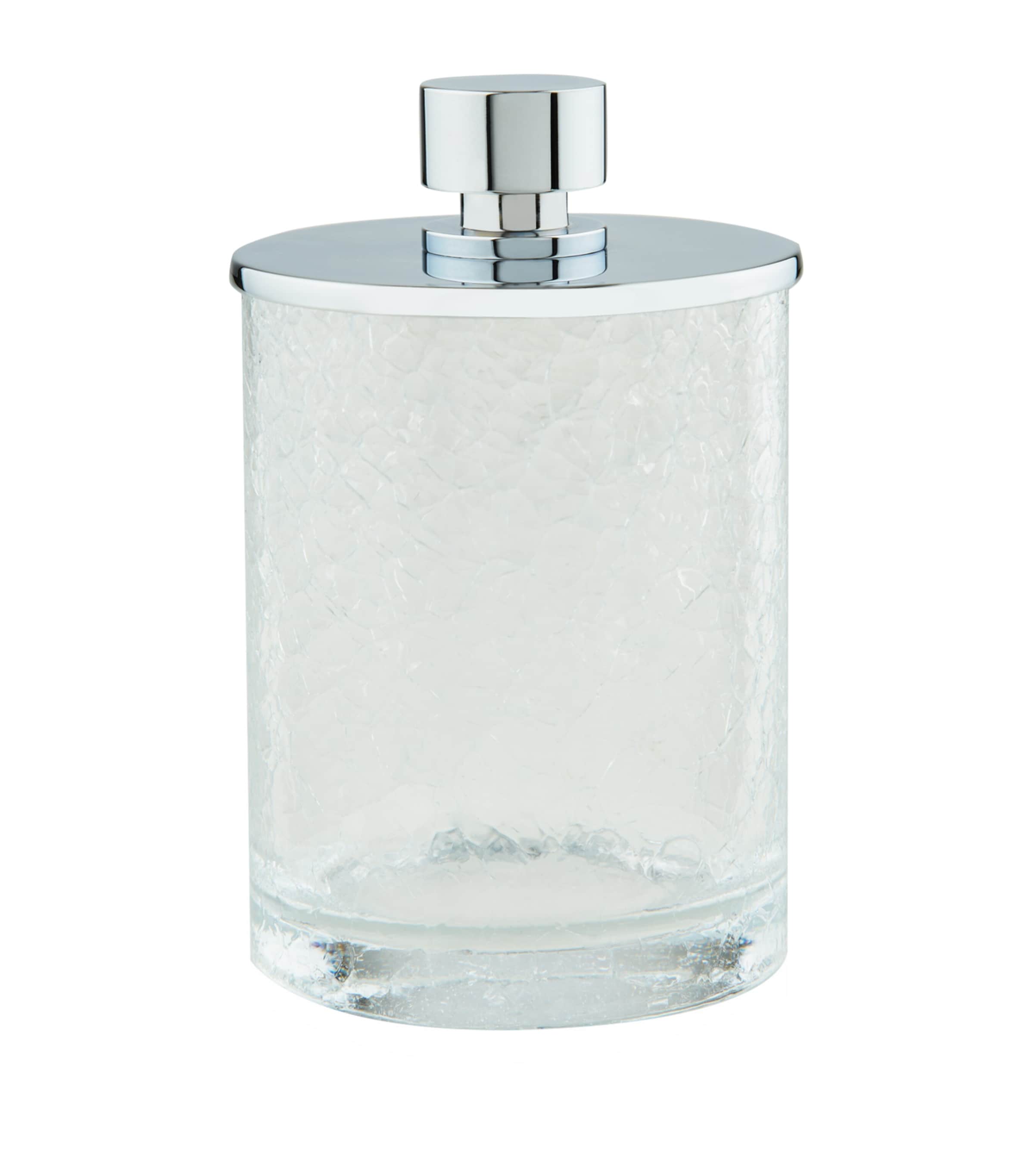 ZODIAC Medium Cracked Crystal Jar