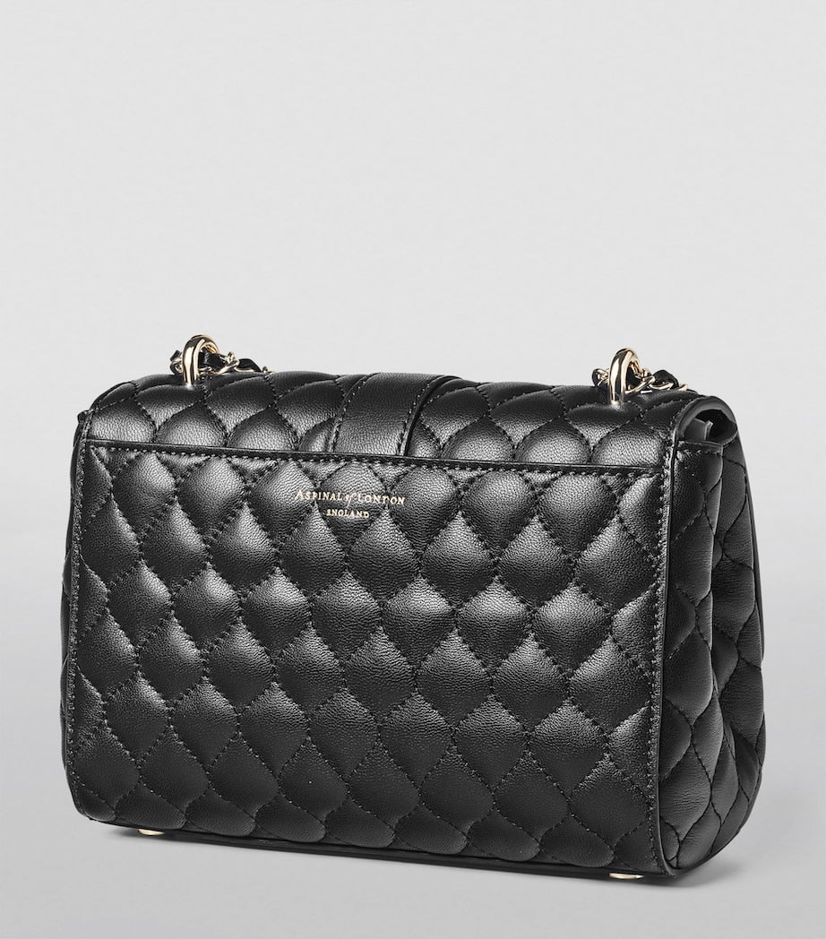 Aspinal of London Lottie leather shoulder bag, imported from the UK