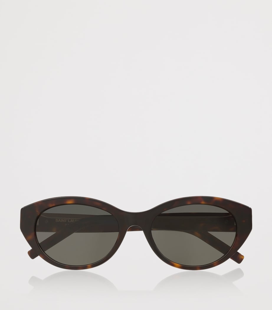 Saint Laurent round acetate sunglasses, imported from the UK