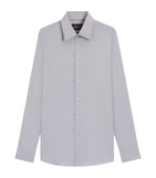 Lightweight Cotton Satin Hooded Overshirt with Detachable Hood