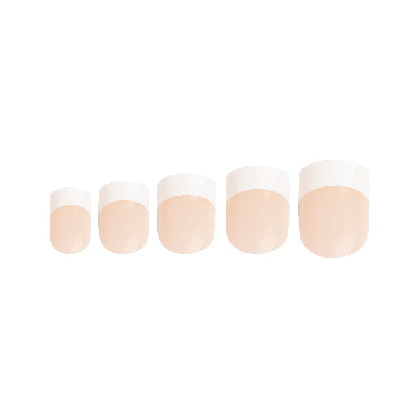 Invogue Bare French Square Nails - Pack of 24 GOODS Superdrug   