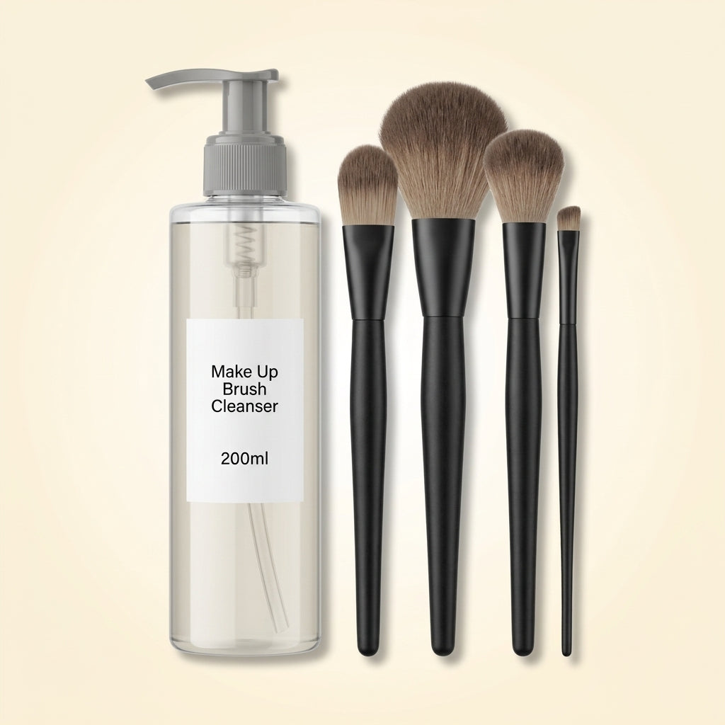 No7 essential brush collection with cleanser - British product