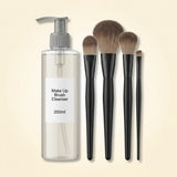 No7 essential brush collection with cleanser - British product