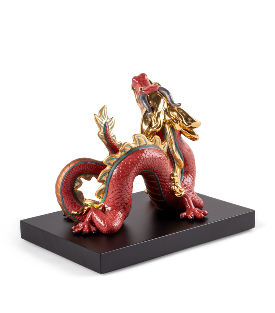 Lladró porcelain dragon sculpture limited edition, UK version