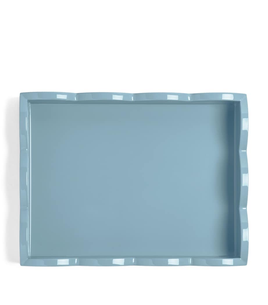 Addison Ross SheerLuxe Ottoman lacquered tray 20cm x 28cm (British brand)