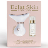 Eclat Skin Anti-Ageing  Set ( Neck & Jawliner + HA Serum) GOODS Superdrug   