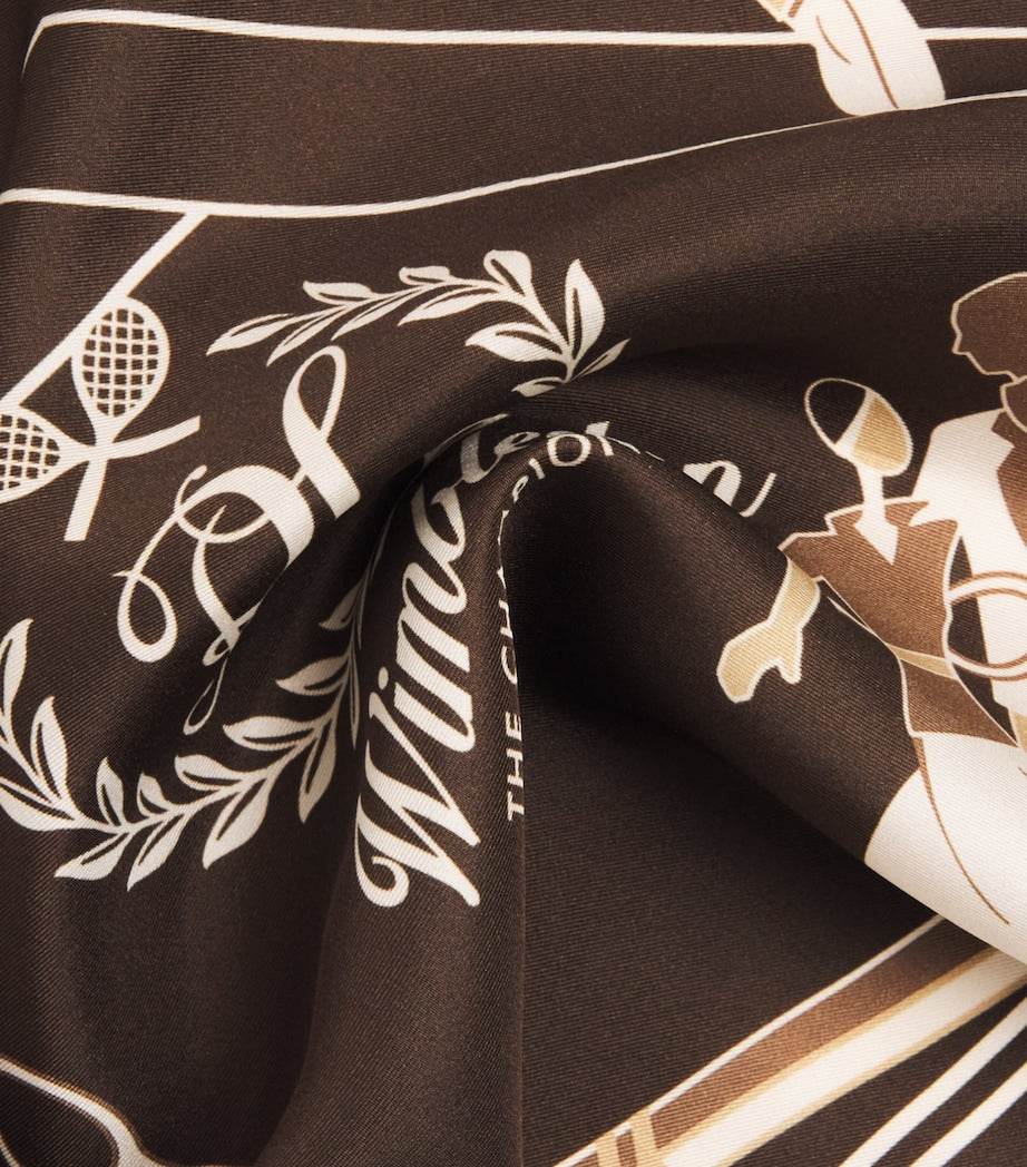 Ralph Lauren Wimbledon silk pocket square, UK version