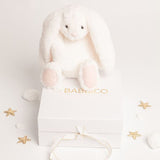 Babbico Gift Boxed Blossom The Bunny White & Pink Soft Toy