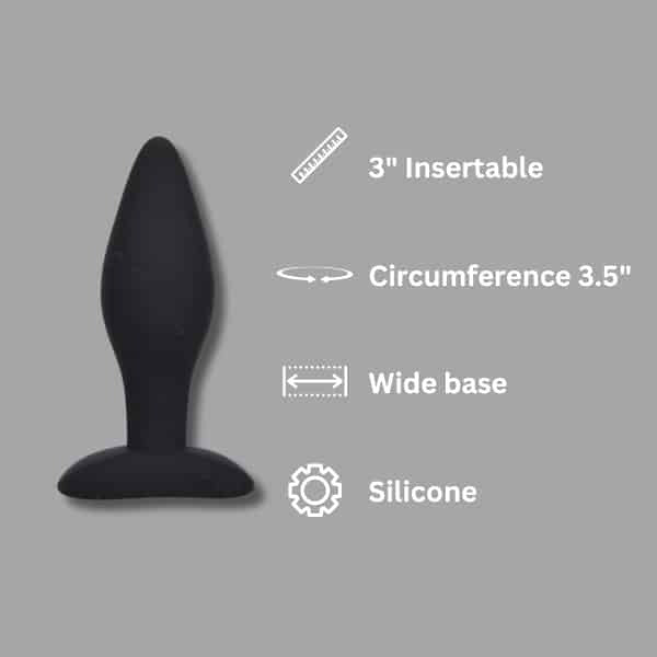 Loving Joy small silicone anal plug, UK version