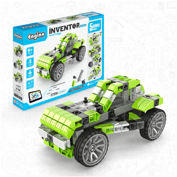 Engino construction set Beach Buggy with 5 bonus models, UK version