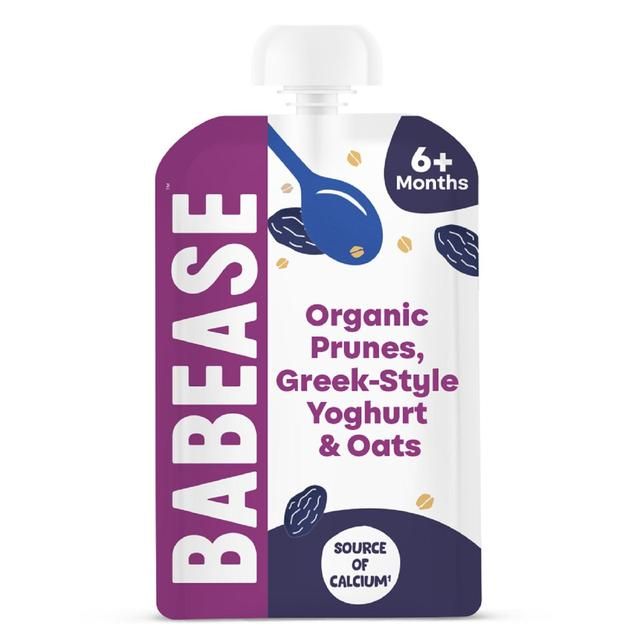 Babease Baby Food Greek-style Yoghurt with Prunes & Oats 6mnth+   100g