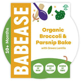 Babease Organic Broccoli & Parsnip Bake Baby Food Pot 10+months   190g