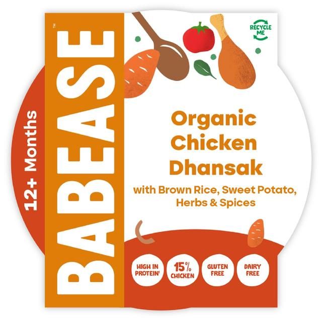 Babease Organic Chicken Dhansak Baby Food Pot 12+months   200g