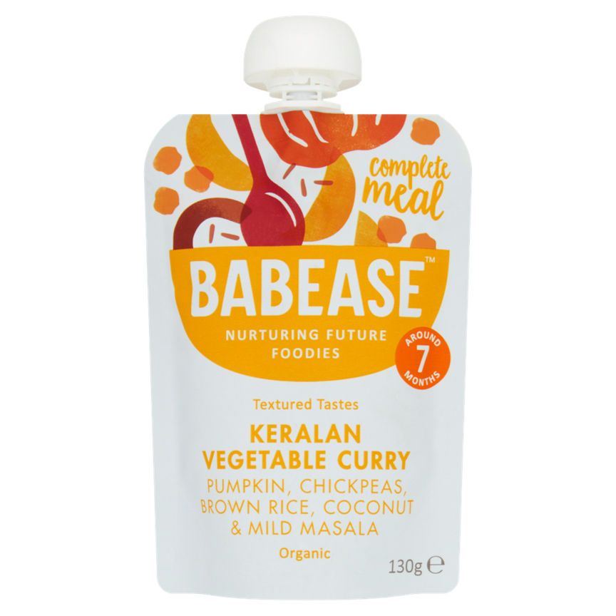 Babease Organic Keralan Vegetable Curry Around 7 Months