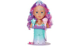 BABY born Sister Styling Mermaid Head - 13inch/35cm